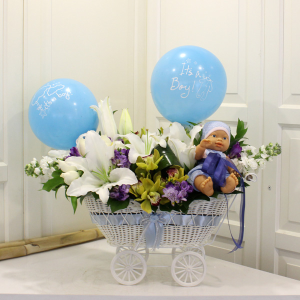 Bebek Arabası çiçekçi, Bebek Arabası çiçek gönder