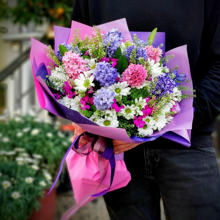 Mis Kokulu Çiçek Buketi