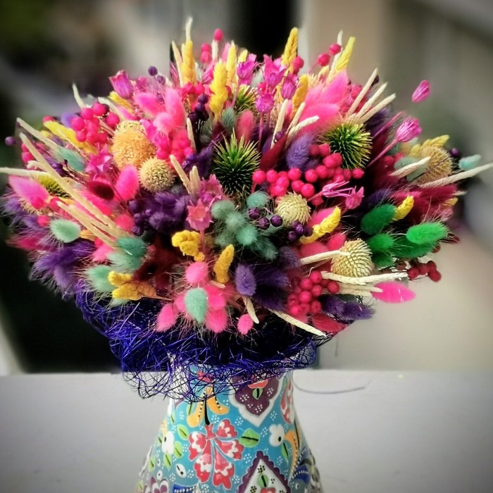 Minai Serisi Lagurus Kuru Çiçek 