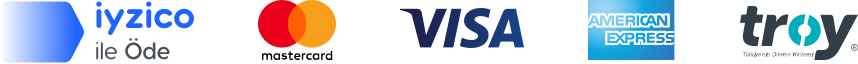 iyzico ile &ouml;de - Visa, MasterCard, Troy