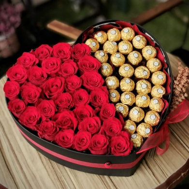 Tatlı Aşkım Güller ve Çikolata